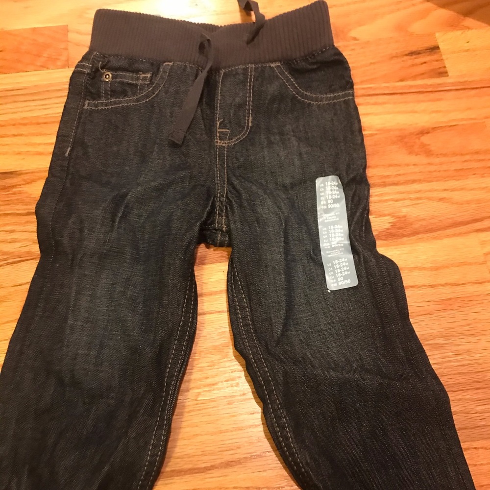 Gap jeans with stretchy waistband - 18-24 months